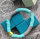 Kinder Katsuki Armband GOOD MOOD türkis-grau