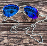 Brillenkette YO silber