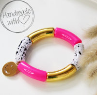 Tube Armband HOLLY pink